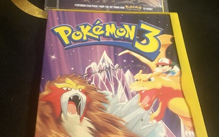 Pokemon 3 elokuva + dvd/cd suomipainos