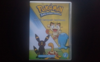 DVD: Pokémon Johto League Champions 7 - Äkkiä Lempeä Karkuun