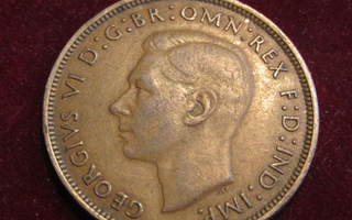 1 penny 1940 . Iso-Britannia- Great Britain