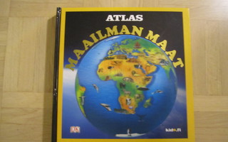 Atlas  maailman maat hieno kirja