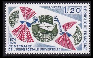 Ranska 1887 ** UPU (1974)