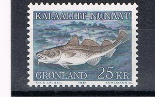 Grönlanti 1981 - Turska 25kr  ++