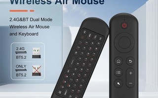 M5 Smart Air Mouse 2.4G Mini Wireless Keyboard TV Remote Con