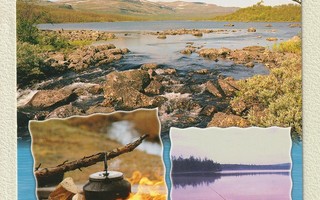 Lappi-postikortti: Siilaskoski Kilpisjärvellä