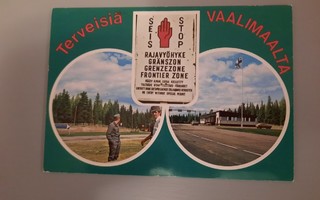 PK Virolahti Vaalimaa raja-asema rajamiehiä *
