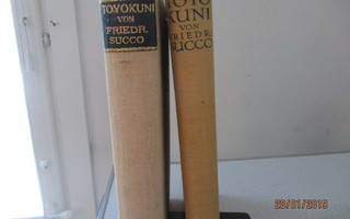 Kirja  Toyokunista ja hänen ajastaan I-II.1913-14