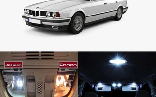 "BMW 5 (E34) Sisätilan LED -muutossarja 6000K ; x17
