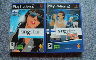 PS2 : Singstar paketti : SuomiRock ja SuomiPop