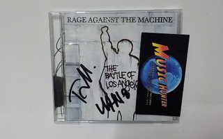 RAGE AGAINST THE MACHINE - THE BATTLE OF..CD + 2 x NIMMARIT