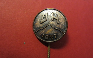 Ounasvaaran hiihtoseura rintaneula 1927