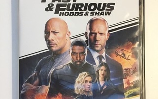 Fast & Furious: Hobbs & Shaw (4K Ultra HD + Blu-ray) UUSI