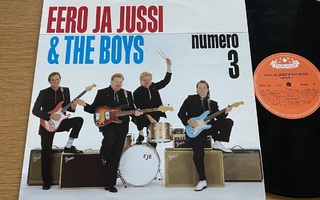 Eero Ja Jussi & The Boys – Numero 3 (HUIPPULAATU LP)