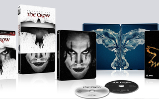 The Crow (1994) Limited Edition Steelbook (4K UHD + BD) UUSI