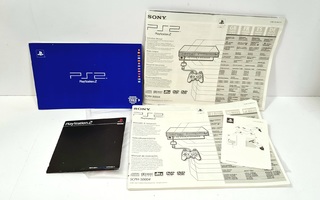 PS2 - Konsolin ohjekirjat + demolevy