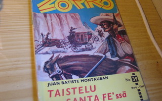 El Zorro no 39 4/1961 Taistelu Santa Fessä