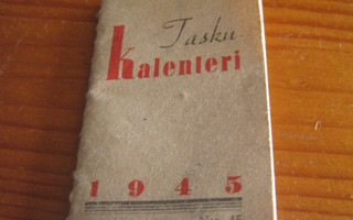 Taskukalenteri 1945