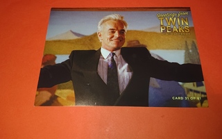 Twin Peaks keräilykortti numero 31