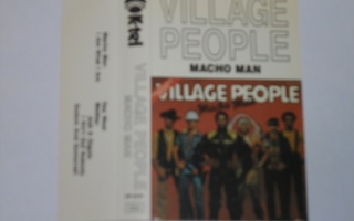C-kasetti - VILLAGE PEOPLE - Macho Man - 1989 (1978) EX+