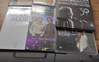 Smokie, Roy Orbison ym, Musiikki DVD levyjä, Nummelassa