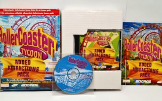 PC - Rollercoaster Tycoon Added Attractions Pack (CIB Bigbox