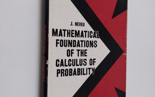 Jacques Neveau : Mathematical foundations of the calculus...