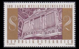 Itävalta 1327 ** Musikverein-konserttitalo 100v (1970)