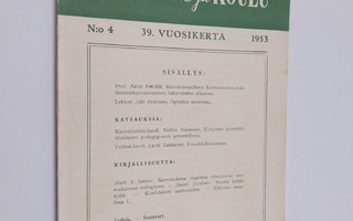 Kasvatus ja koulu 4/1953