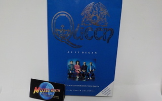 GUNN, JENKINS - QUEEN - AS IT BEGAN RARE 1ST PRESS BOOK