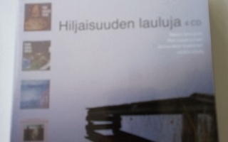 4-CD HILJAISUUDEN LAULUJA (Pekka Simojoki ym) Sis.postikulut
