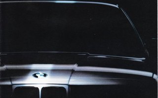 BMW 500-sarja -esite, 1988