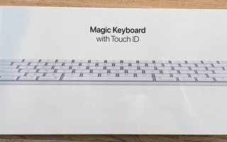Apple Magic Keyboard Touch ID:llä FIN/SWE langaton UUSI