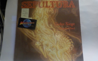 SEPULTURA - UNDER SIEGE EX-/EX+ EU 1991 12" MAXI