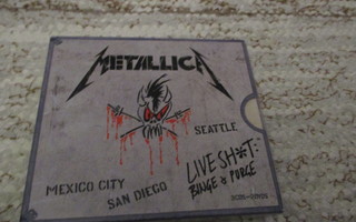 Metallica Live Shit Box USA painos NTSC 2002
