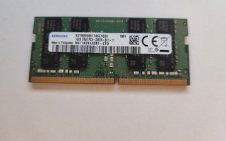 16GB Samsung DDR4-2666MHz  Läppärin