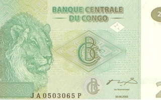 Kongo 20 fr 2003