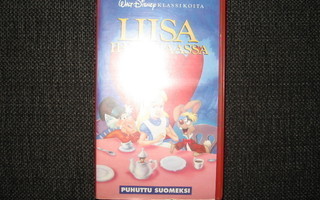 Walt Disney Klassikoita*LIISA IHMEMAASSA*Video/VHS