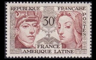 Ranska 1088 ** Latinalainen Amerikka (1956)