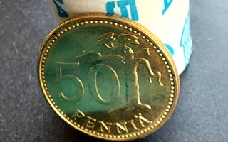 50 penniä 1971 UNC