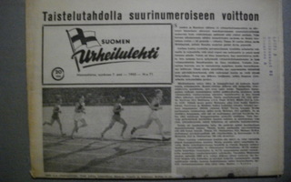Suomen Urheilulehti Nro 71/1953 (27.2)