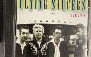 FLYING SAUCERS - Diana cd  (RARE rockabilly)