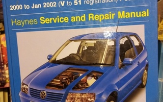VW POLO Hatchback Haynes korjauskirja *Sis.postikulu