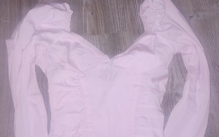Pinkki korsettimainen paita koko s