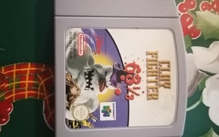 Clay fighter 63 1/3 Nintendo 64 Pal loose