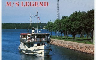 Ahvenanmaa M/S Legend Lemströmin kanavassa