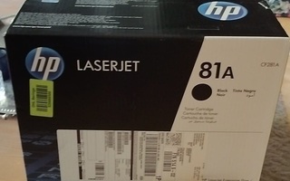 Hp printteri väri 81A laserjet uusi