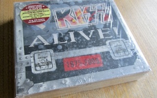 KISS Alive! 1975-2000 * 4CD-BOKSI * Huippukunto