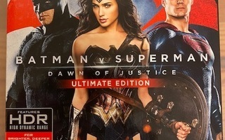 Batman vs Superman: dawn of justice, 4K UHD + Blu-Ray