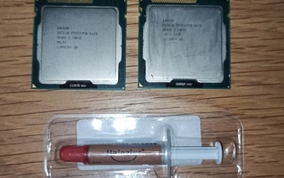 2 x Intel Pentium Sandy Bridge  (G620 & G630) + lämpötahna