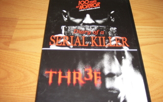 diary of a SERIAL KILLER/ THR3E  2-DVD