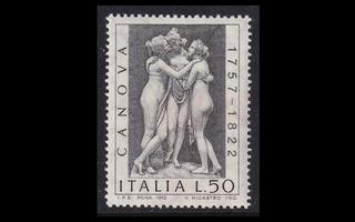 Italia 1376 ** Kuvanveistäjä Antonio Canova (1972)